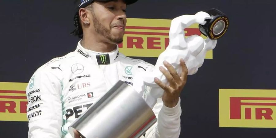 Auch beim Grand Prix von Frankreich hat Lewis Hamilton die Konkurrenz hinter sich gelassen. Foto: Claude Paris/AP