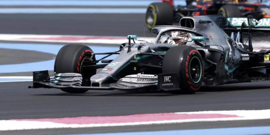 Lewis Hamilton wurde im Abschlusstraining Zweiter. Foto: Claude Paris/AP