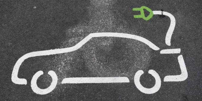 Elektroauto-Symbol Elektroauto-Symbol