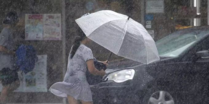 In China wütet zurzeit der sechste Taifun des Jahres. Taifun China