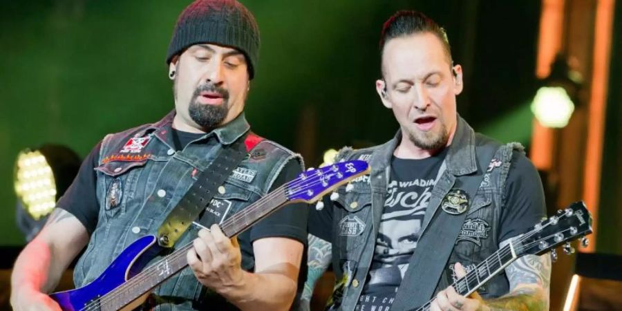 Die Metal-Band Volbeat aus Dänemark mischt die deutschen Albumcharts auf. Foto: