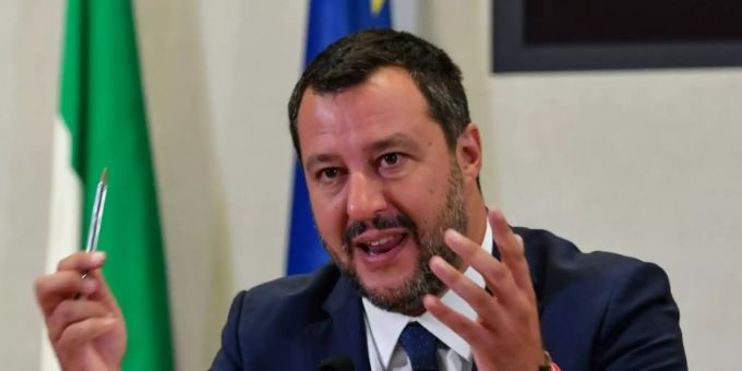 Italiens Innenminister Matteo Salvini Italiens Innenminister Matteo Salvini