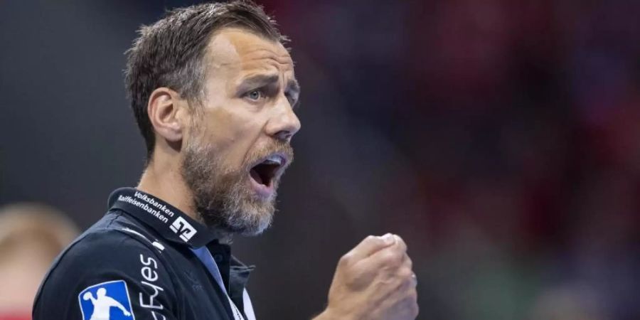 Flensburgs Trainer Maik Machulla geht einigermassen bescheiden in die Saison. Foto: Guido Kirchner