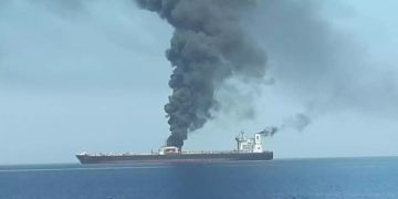 Öltanker im Oman