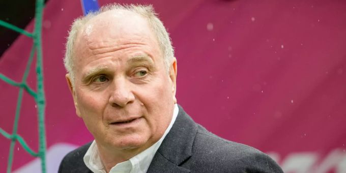 Uli Hoeness, Präsident des FC Bayern München. Bayern München Uli Hoeness