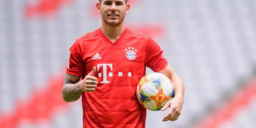 Sprach sogar schon ein paar Worte Deutsch: Lucas Hernández. Foto: Matthias Balk