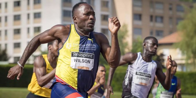 Alex Wilson strebt am Dienstagabend bei Spitzenleichtathletik Luzern den Sieg über 200 m an. Alex Wilson