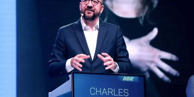 Der amtierende Regierungschef Charles Michel Der amtierende Regierungschef Charles Michel