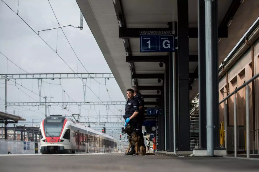 Der Bahnhof Chiasso. Auch im Tessin häufen sich die Fälle von Schleppern. (Symbolbild)