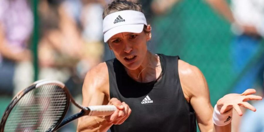 Beim Turnier in San José früh ausgeschieden: Andrea Petkovic. Foto: Robert Michael