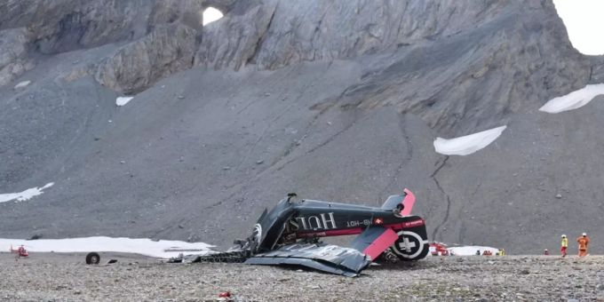 2018 stürzte am Piz Segnas in Graubünden eine historische Ju-52 der Dübendorfer Ju-Air ab. Ju Air