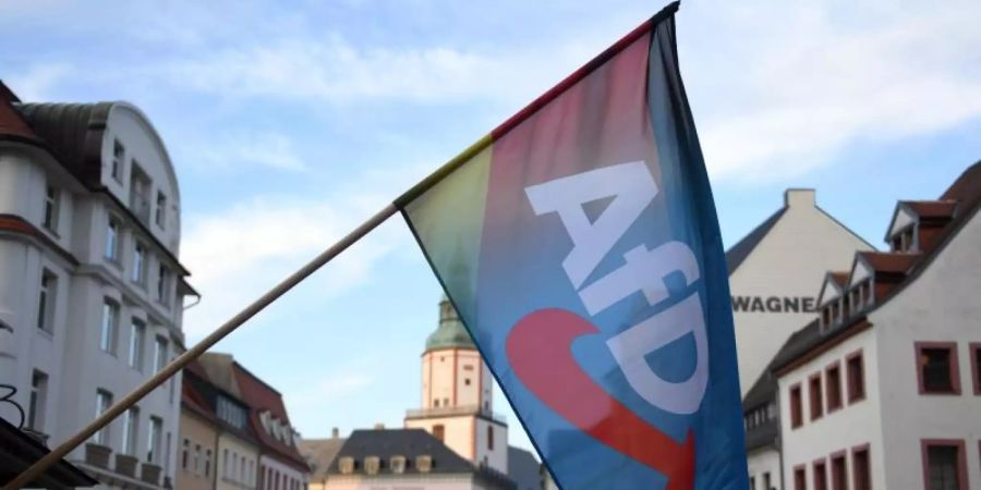 Björn Höcke vergangene Woche bei einer Wahlkampfveranstaltung im sächsischen Döbeln. Foto: Hendrik Schmidt