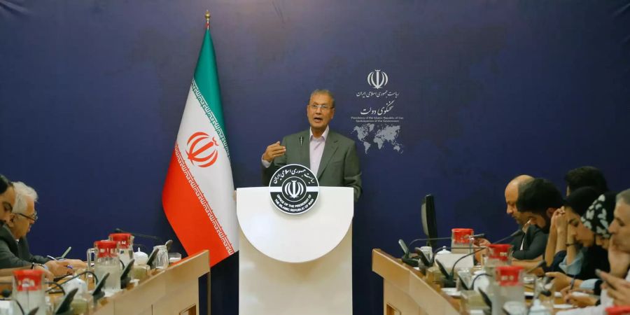 Iranian government spokesman Ali Rabiei