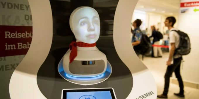 Roboter «Semmi» der Deutschen Bahn Roboter «Semmi» der Deutschen Bahn