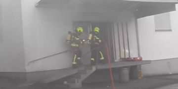 Schwyz: Brand in Produktionsbetrieb