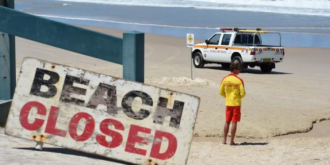 Shelly Beach in Australien