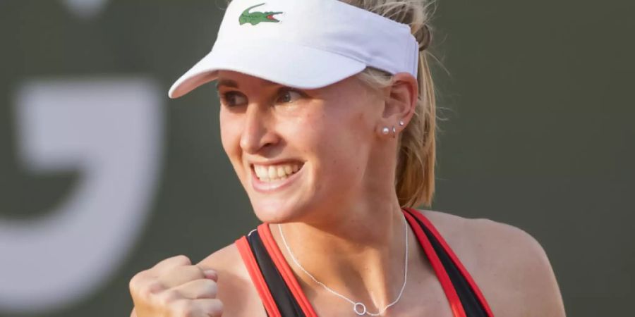 Zweiter WTA-Final perfekt: Jil Teichmann ballt die Siegerfaust