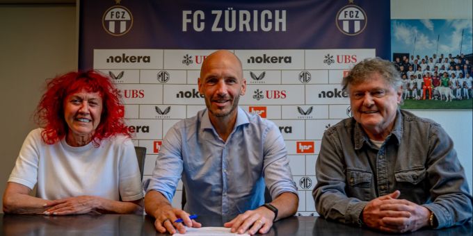 Mitchell van der Gaag wird als neuer Trainer des FC Zürich vorgestellt. FC Zürich