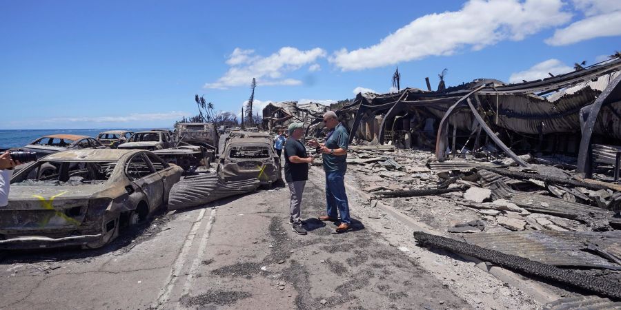 Vor zwei Jahren hatte ein Flammeninferno Teile der Insel Maui zerstört. (Archiv)