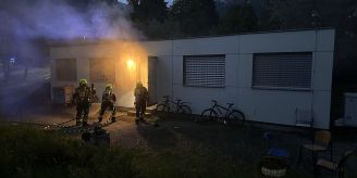 Schwyz - Asylunterkunft Kaltbach nach Brand unbewohnbar
