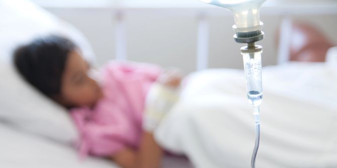 corona kind in krankenhaus