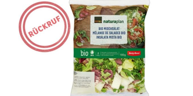 Coop ruft den Naturaplan Bio Mischsalat zurück. Coop