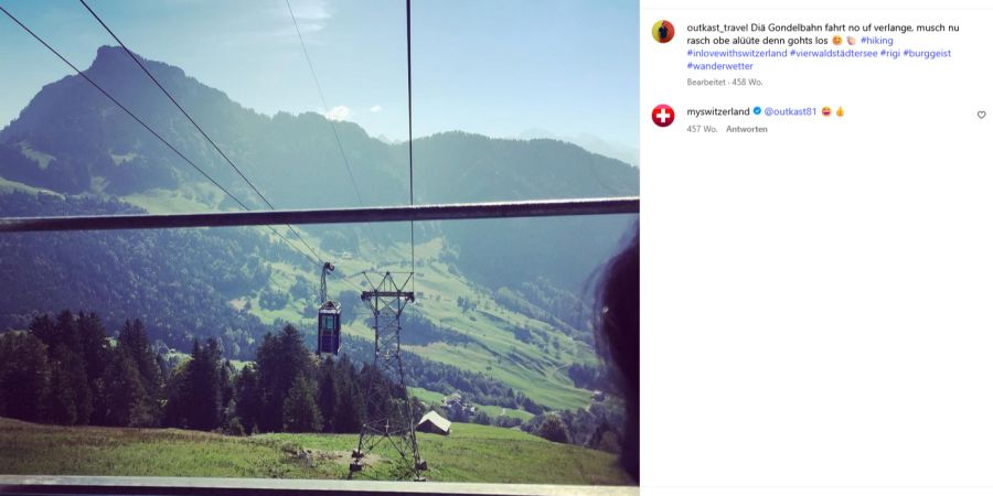 Luftseilbahn Rigi Burggeist Sanierung