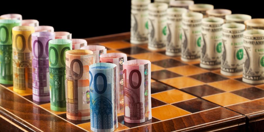 Euro zum US-Dollar