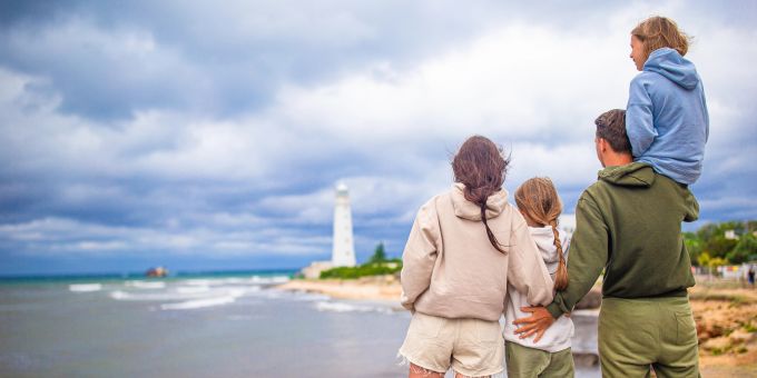 Kinder können die Resilienz erhöhen und für mehr Sinn im Leben sorgen, was das Stresslevel senkt. Nordesee Ferien