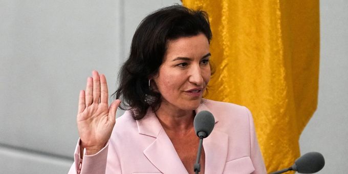 Nach ihrer Vereidigung zur neuen Forschungs- und Raumfahrtministerin hat sich Dorothee Bär viel vorgenommen. (Archivbild) Dorothee Bär