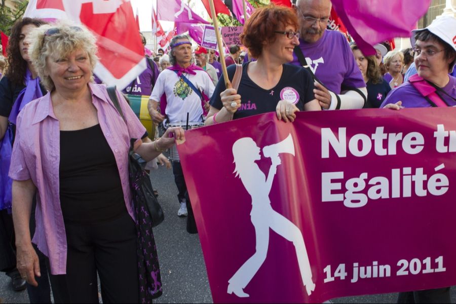 Die Genferin war Initiantin des ersten Frauenstreiks im Jahr 1991.