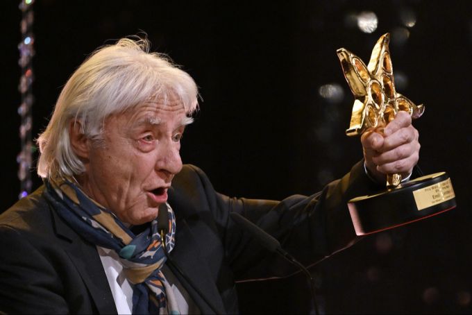 Emil Steinberger war nach seiner Auszeichnung sichtlich gerührt. emil steinberger