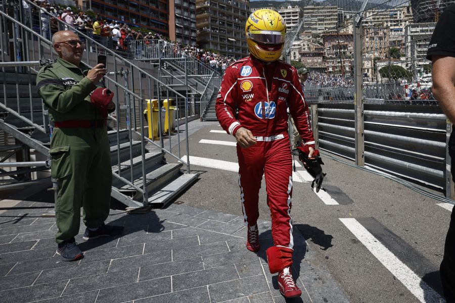 Lewis Hamilton Ferrari Monaco