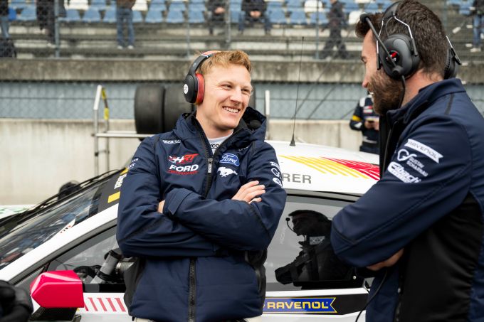 Fabio Scherer beim DTM-Rennen auf dem Lausitzring. Fabio Scherer DTM Lausitzring