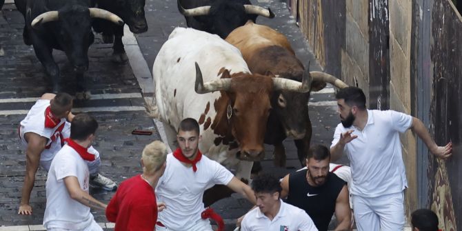 stierlauf pamplona