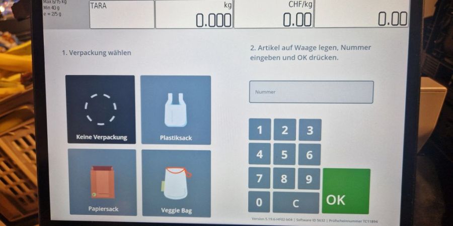 «Aktuell sind solche neuartigen Waagen bei uns kein Thema», heisst es von der Migros. Man setzt weiterhin auf die aktuellen Waagen.