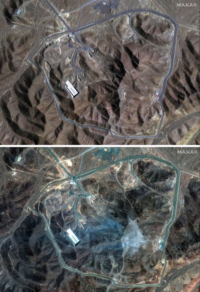 Laut Berichten soll Iran sein Uran vor den US-Angriffen aus seinen Atom-Anlagen (hier Fordo) gerettet haben. Nahost-Konflikt