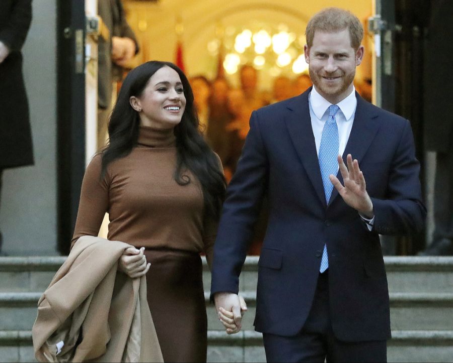 Hier hatten Harry und Meghan gerade ihren Fünfjahres-Vertrag mit Netflix abgeschlossen - und konnten aufatmen. (Archivbild)
