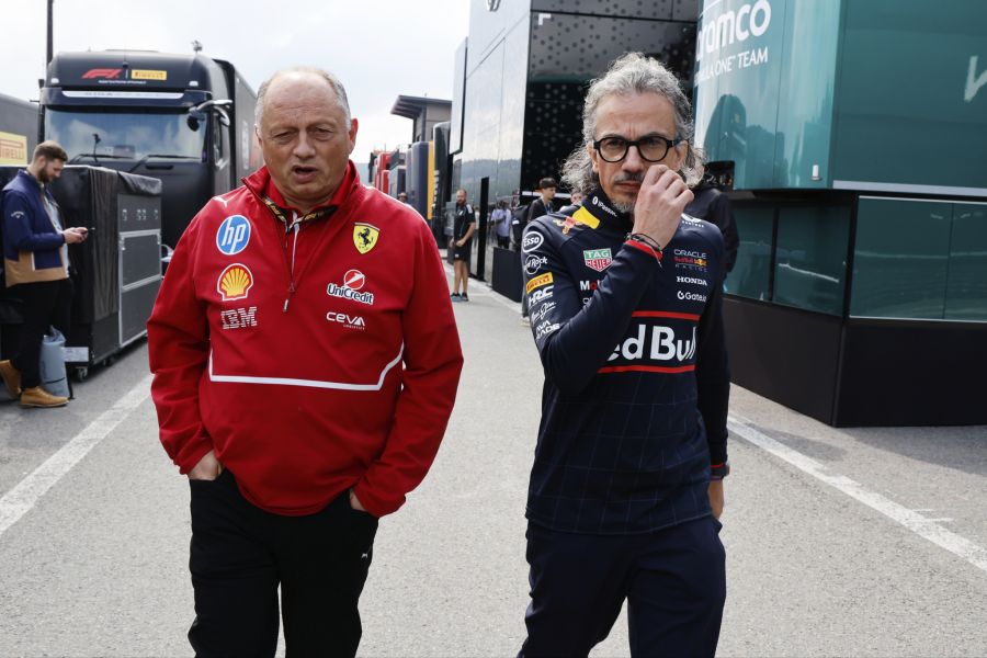 Fred Vasseur Ferrari Mekies