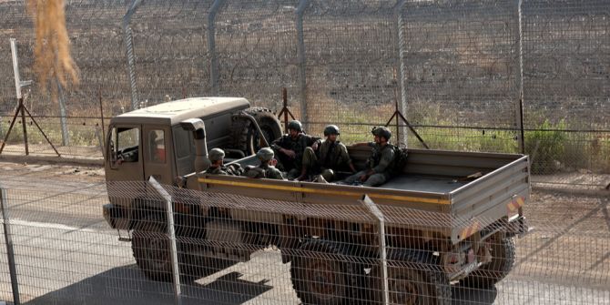 Syrien Militär Fahrzeug Soldaten