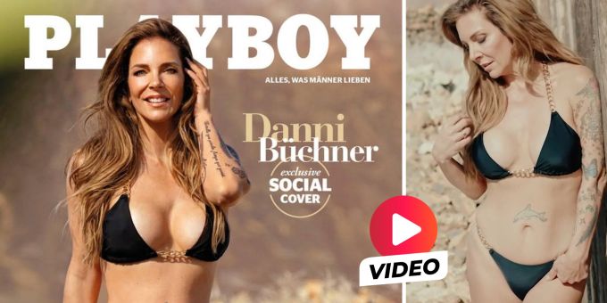 Auf «Playboy»-Cover - Fans finden Danni Büchner zu «krass bearbeitet»