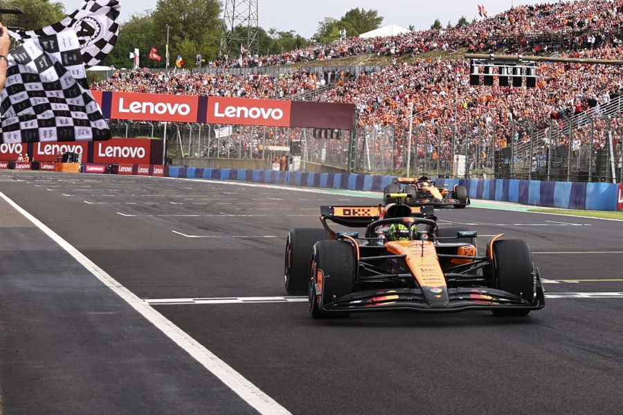 Lando Norris McLaren Ungarn-GP