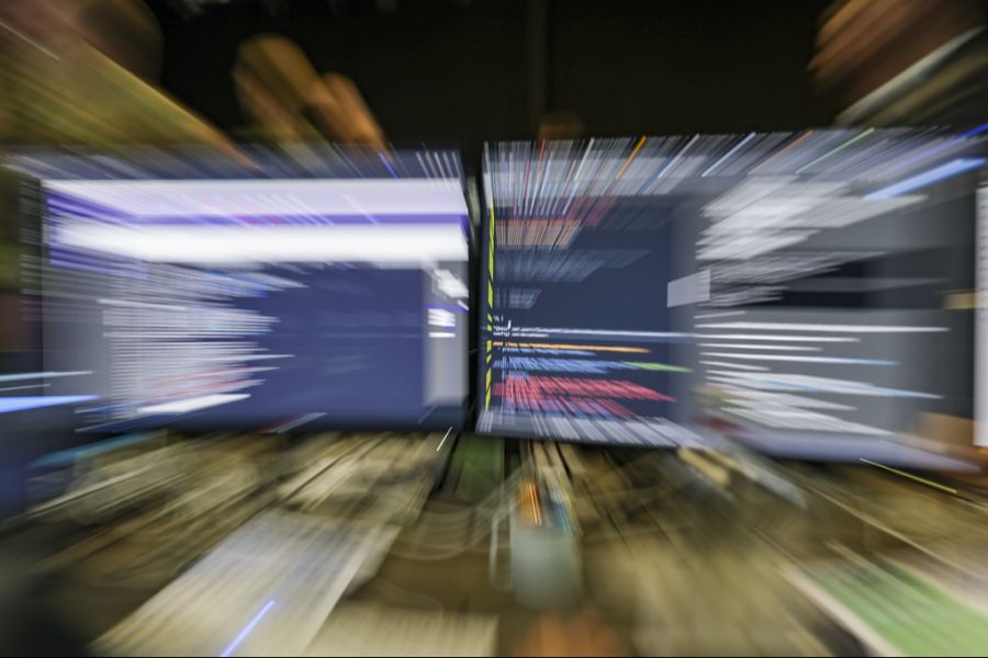 Im betroffenen Cyberteam wurden Daten in grossen Mengen gelöscht. (Symbolbild)
