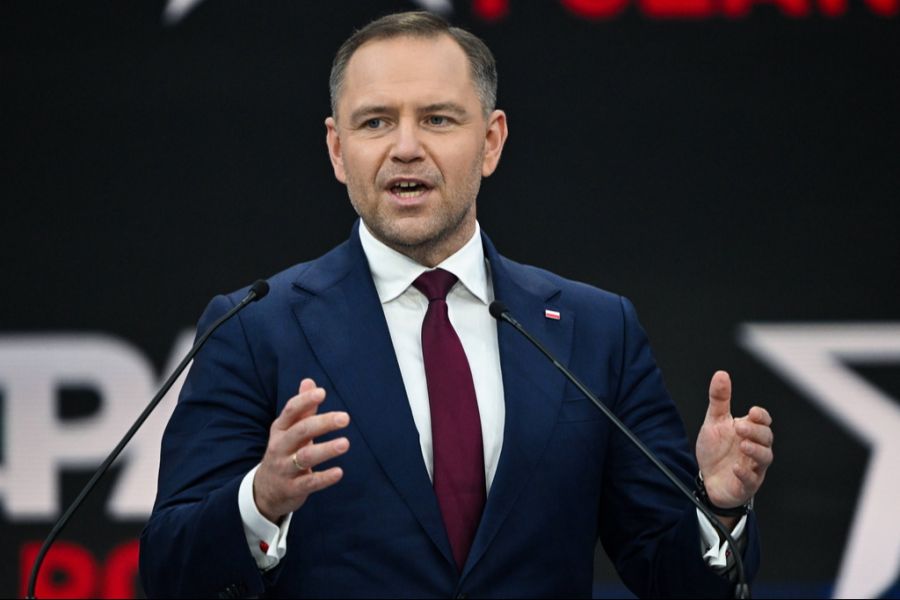 Nawrocki gilt als EU-Kritiker mit einer dubiosen Vergangenheit.