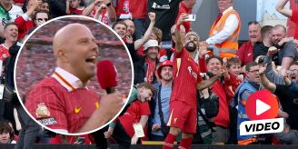 Slot singt für Klopp - Selfie & Gesänge: So feiert Liverpool in Anfield