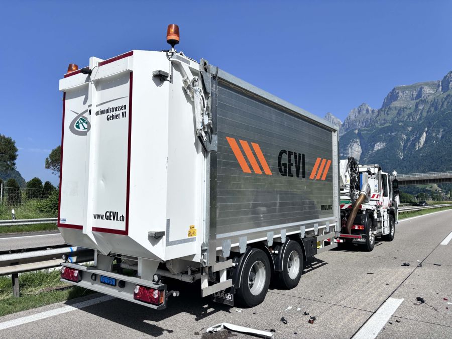 An allen Fahrzeugen entstand Sachschaden.
