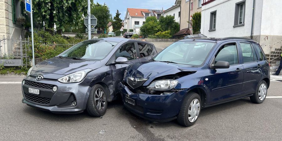 Kollision in Seengen