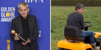 Ellen DeGeneres - Brünette Überraschung und Neustart in England Ellen DeGeneres - Brünette Überraschung und Neustart in England