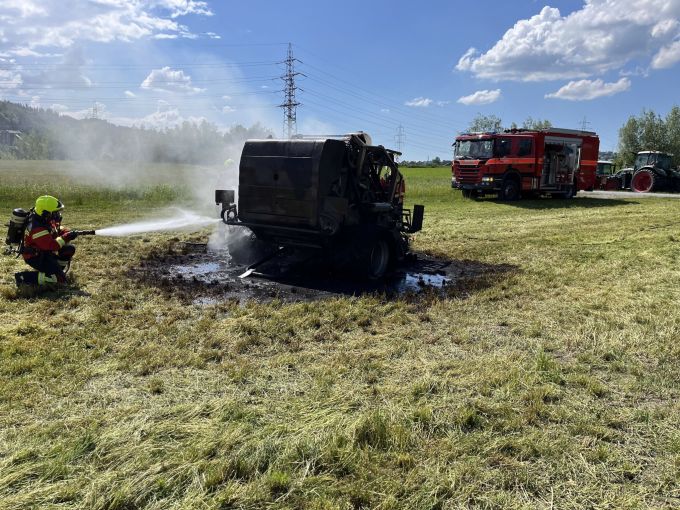 Beim Brand entstand Sachschaden von rund 50'000 Franken. Sachschaden