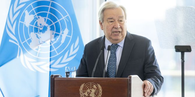 UN-Generalsekretär António Guterres